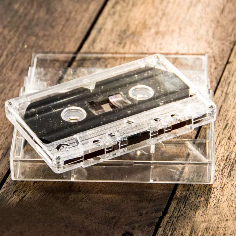 Fasmov 30 Pack Cassette Tape Cases, Clear Plastic Storage Cases, Perfect for Audio Cassette Tape Organization, 4.25" L x 2.75" W x 0.6" H - Image 4